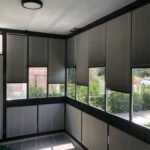 Gri Yeni Nesil Cambalkon Plise Perde